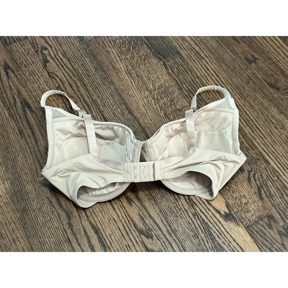 Thirdlove Women's 24/7 Classic Contour Uplift Plunge Bra Smooth‎ Taupe Size 34F